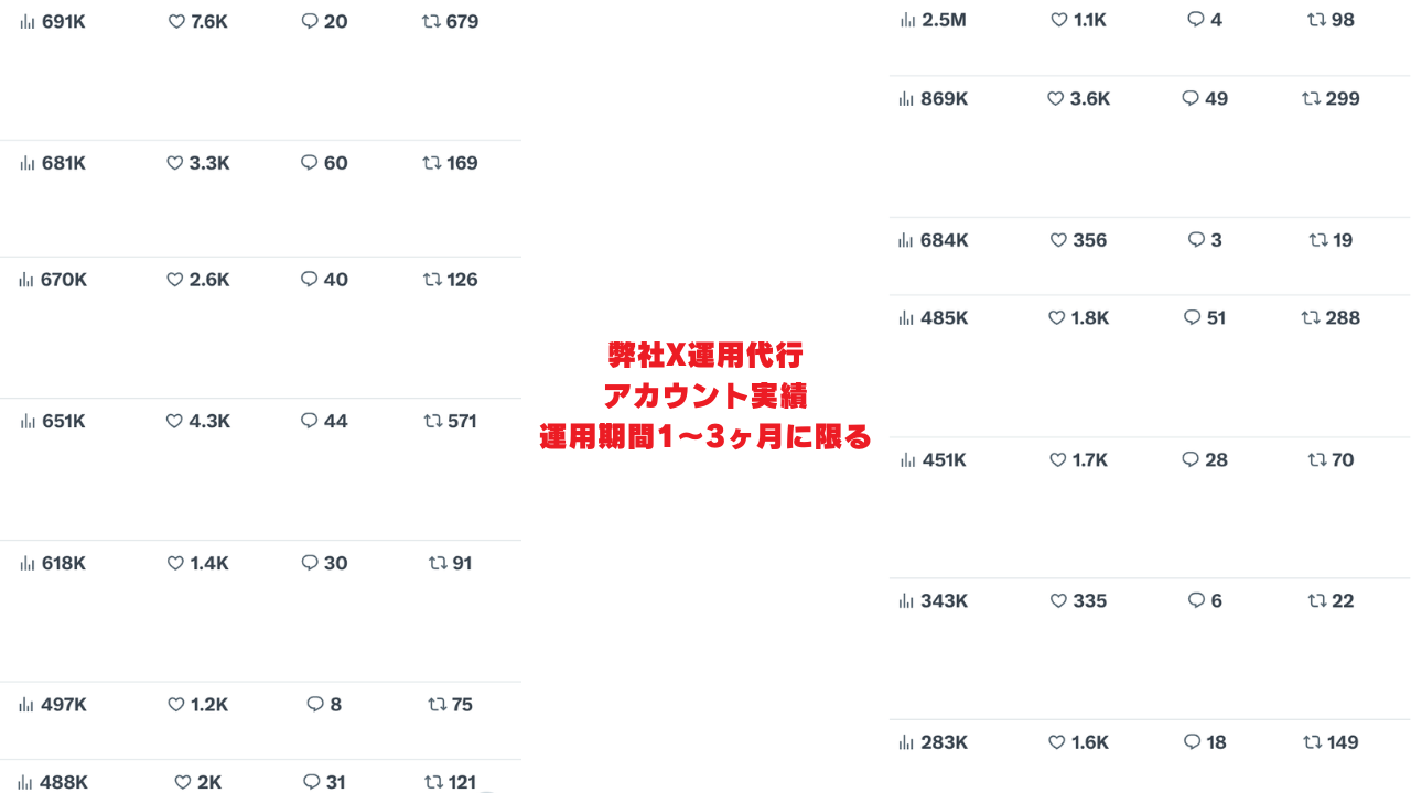 提供資料に掲載されたTikTok運用実績